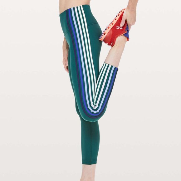 lululemon athletica Pants - Lululemon Take A Hint 7/8 Tight *25" in Royal Emerald Full-On® Luxtreme